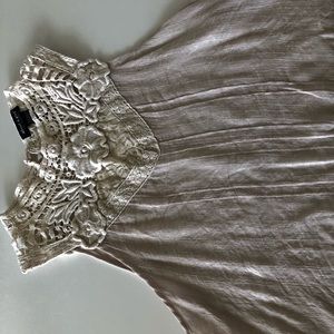 About a Girl - lace blouse tank